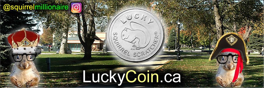 The World FAMOUS Lucky Coin seen TLC's Lottery Changed My Life - By Squirrel Millionaire Ric Wallace